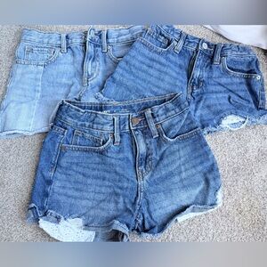 Old Navy Kids Denim Shorts Trio